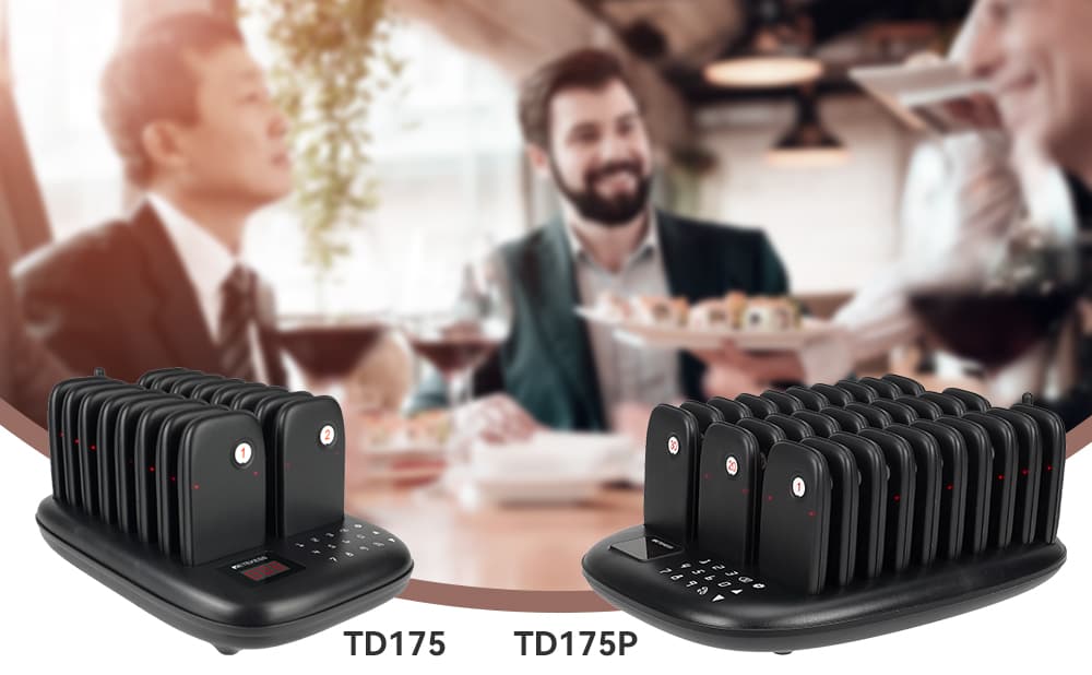 Difference Between TD157 and TD175 Wireless Paging System