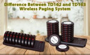 Difference Between TD163 and TD162 Wireless Paging System doloremque