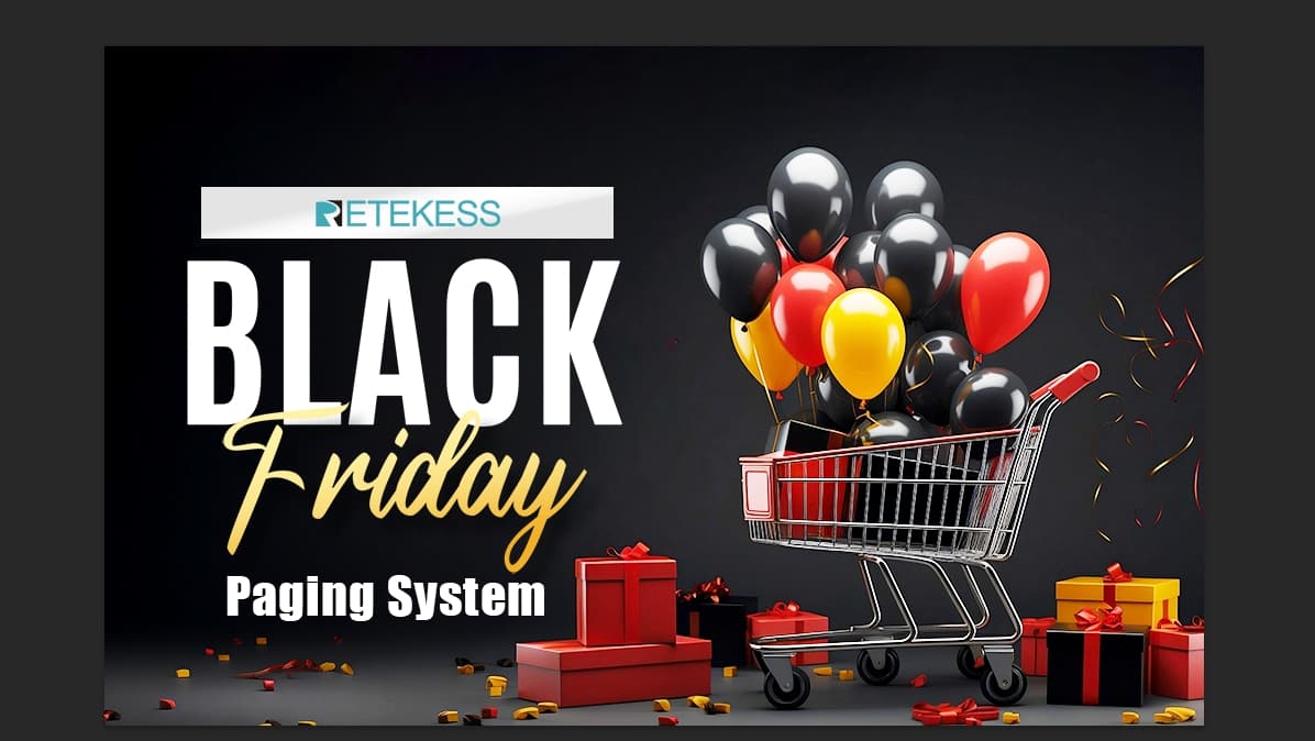 Special Black Friday Offer: Retekess Paging System