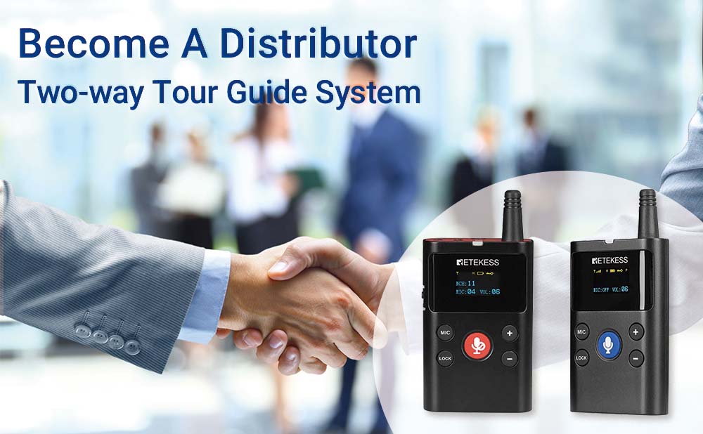 How dealers can get more customers with TT126 two-way tour guide system