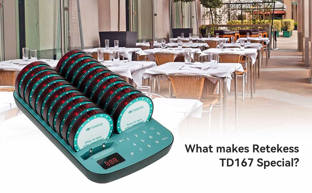 What makes Retekess TD167 Series Restaurant Pager System Special?