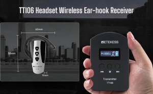 Retekess TT106: The preferred wireless tour guide system for Spanish travel companies, worry-free communication for a team of 200 people doloremque