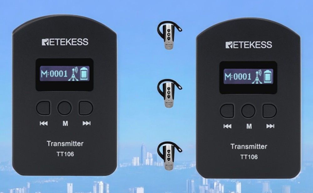 Retekess TT106 Pairing Guide: Easy Wireless Audio with Ear-Hook Receiver Headsets