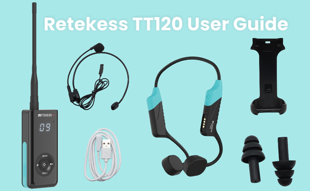  User Guide: How to Operate the Retekess TT120 Waterproof Tour Guide System