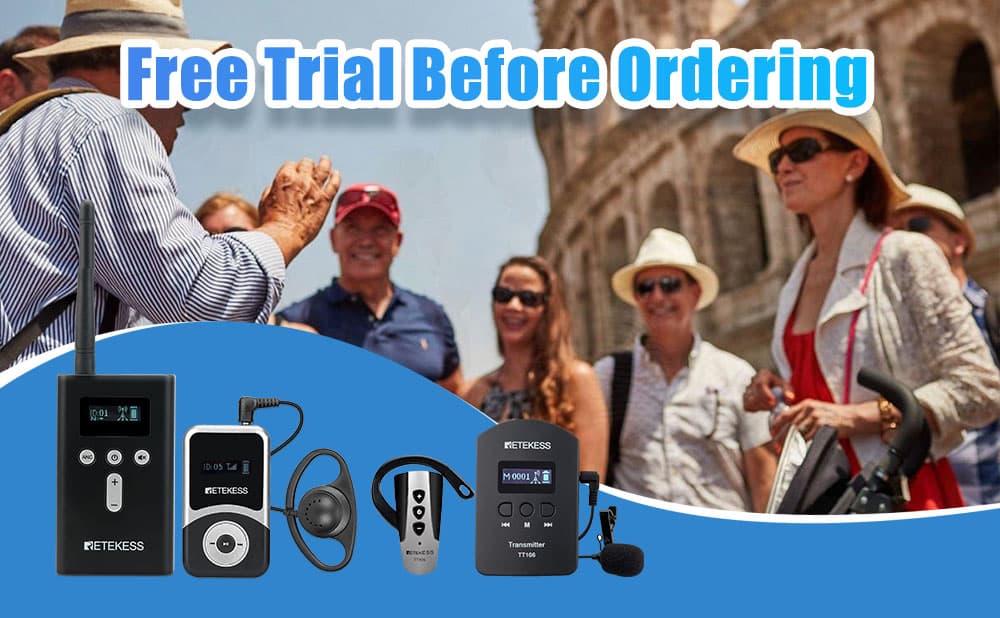 Enhance Your Tour Experience with Retekess Tour Guide Systems – Free Trial Available Before Ordering!