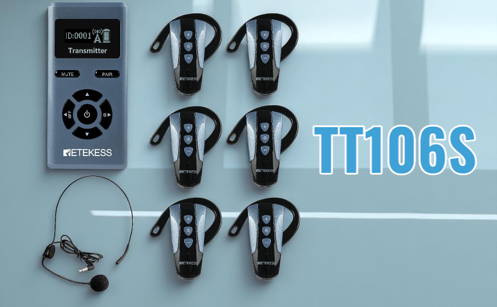 Introducing the New Retekess TT106S Tour Guide System – Upgraded, Powerful, and More Efficient Than Ever