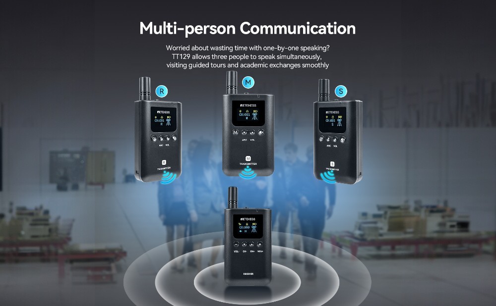 Retekess TT129: The First Wireless System Supporting Three Simultaneous Transmitters