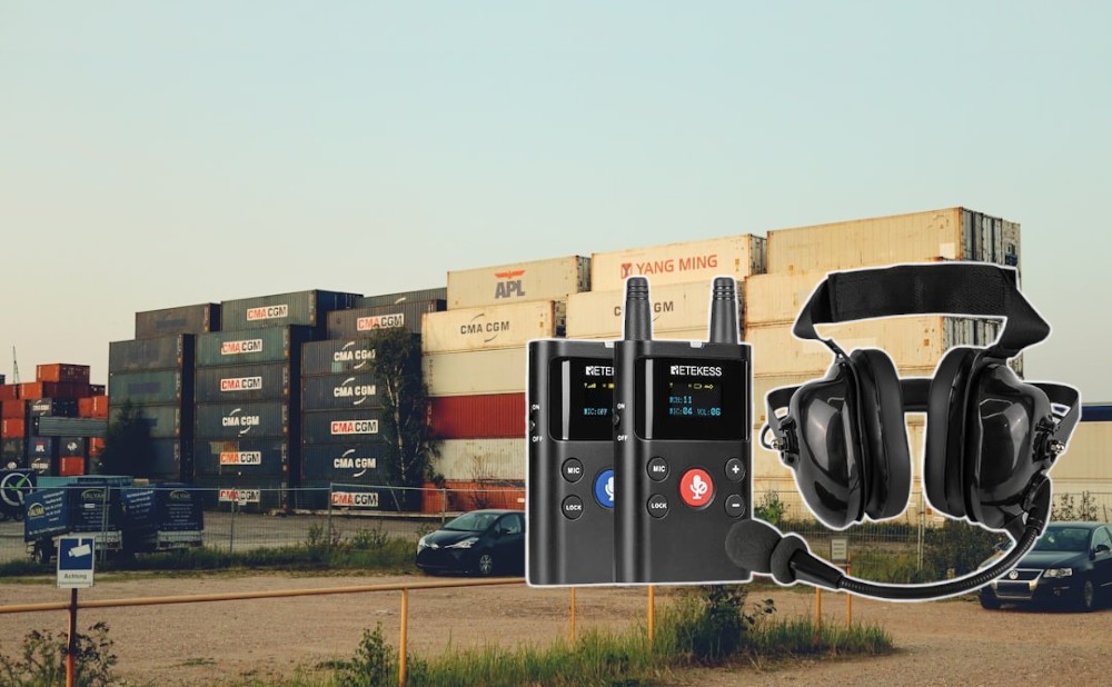 Tour Headsets Noise Reduction Headphones and Tour Guide ​Transmitter