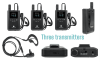 The TT129 Hands-free Full-duplex Communication System Three Transmitters
