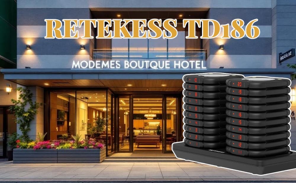 RETEKESS TD186: The 'Invisible Efficiency Assistant' for the Hospitality Industry