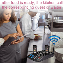 T115 guest calling system using in kitchen