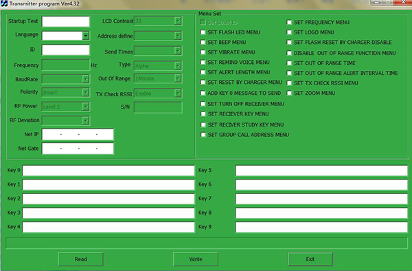 PC control for smart paging system TD159