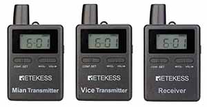 Retekess TT105 tour guide system 