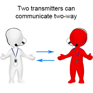 two way communication transmitters