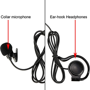 headset and mic for tt122 church translation system
