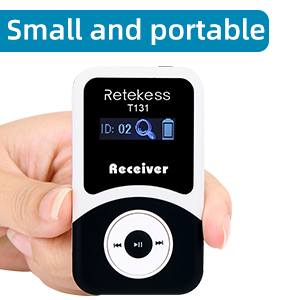 portable t130 tour guide receiver