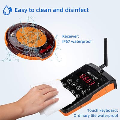 td156-restaurant-pager-system-waterproof-feature-retekess