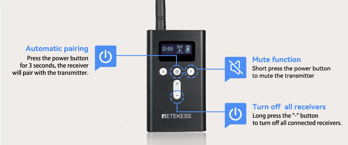 retekess-t130s-tour-guide-audio-system-easy-use