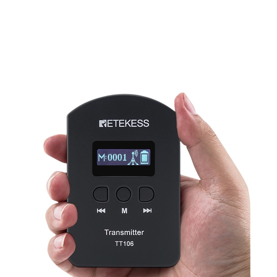 portable transmitter tt106retekess