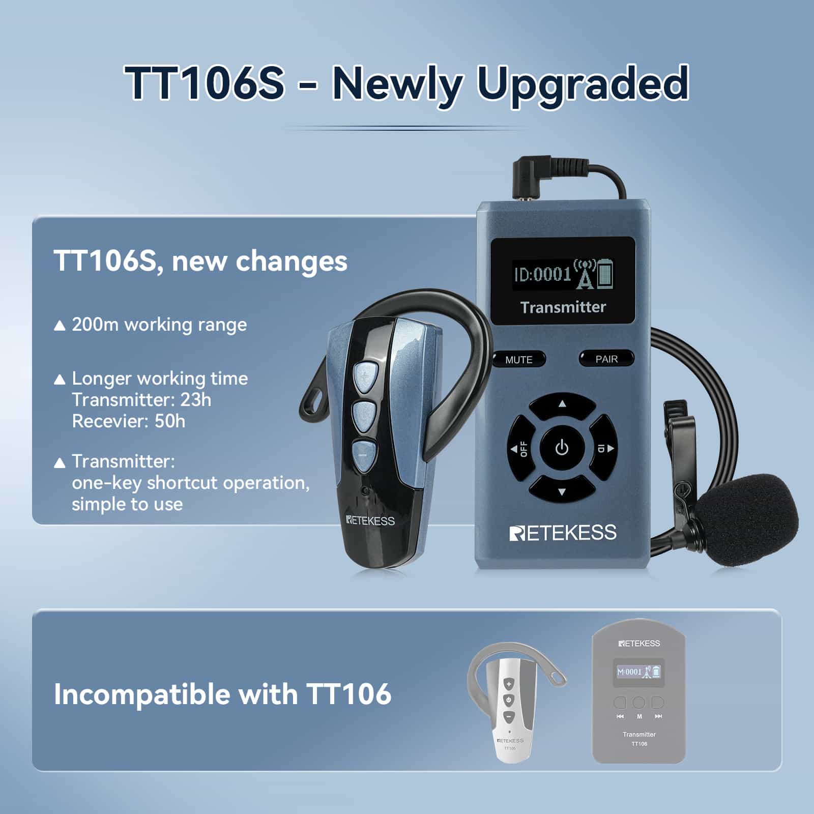 newly-upgraded-TT106S-ear-hook-mini-receiver-tour-guide-headsets-Retekess