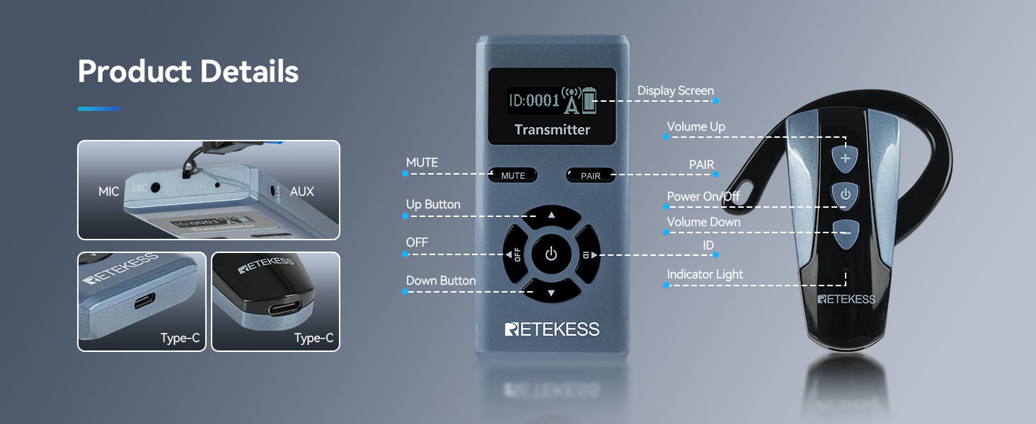 details-retekess-TT106S-ear-hook-headphones-receiver
