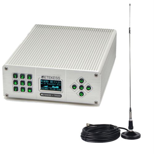 Retekess TR505 FM Transmitter Long Range Broadcast Radio Station