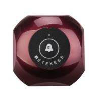 TD013 one key call button black claret-red