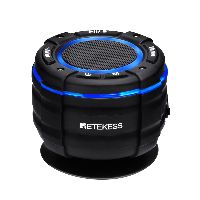 bluetooth speaker with blue light