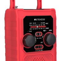 Retekess TR201 emergency crank radio knobs