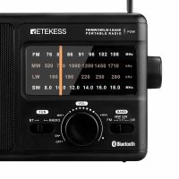 Retekess TR626 Longwave AM/FM/SW/LW 4 Band Radio with Bluetooth for Elderly