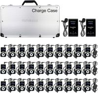 T130 tour guide system with 32 ports charging case