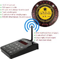  wireless coaster paging system