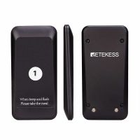 retekess td157 wireless pager calling system black buzzers