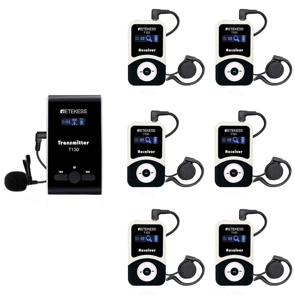 Retekess T130 Wireless Transmission System For Tour and Church Translation