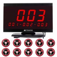 retekess restaurant table call system td105 display receiver t117 call button
