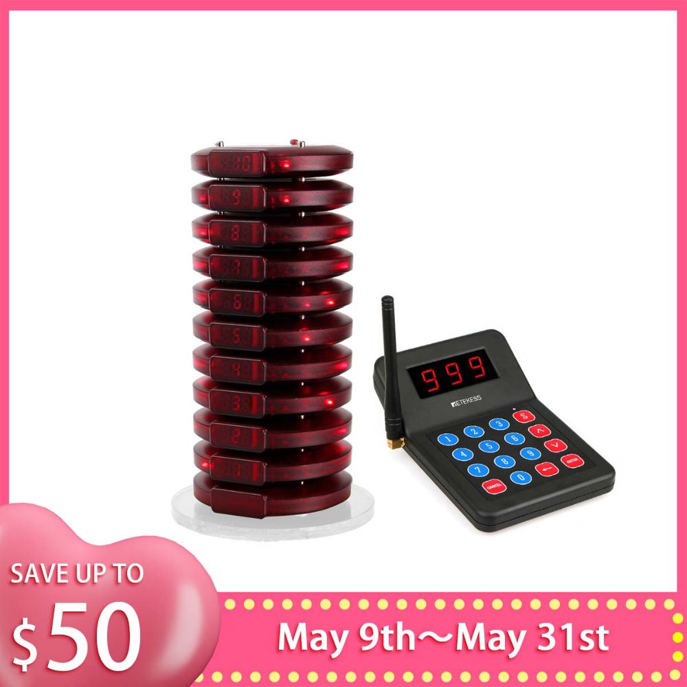 Retekess T119 Wireless Calling System for Restaurant