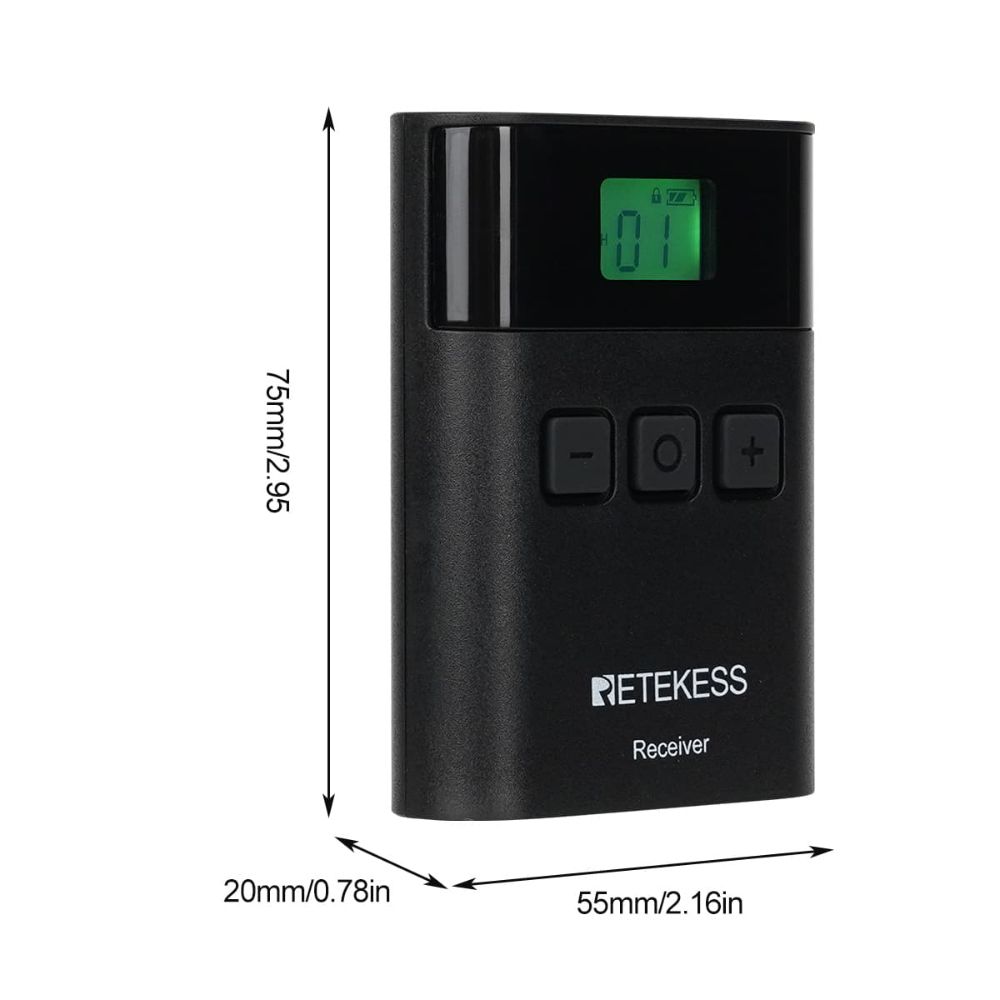 TT122 Wireless Tour Guide Audio System Long Range Communication