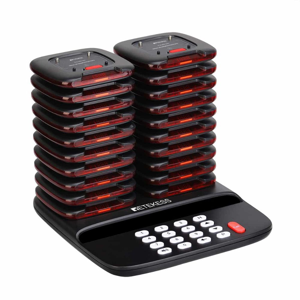 Retekess TD183 Long Range Pager System 800M for Restaurants, Bars, Cafes