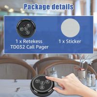 retekess-td032-silicone-waterproof-call-button-package-details
