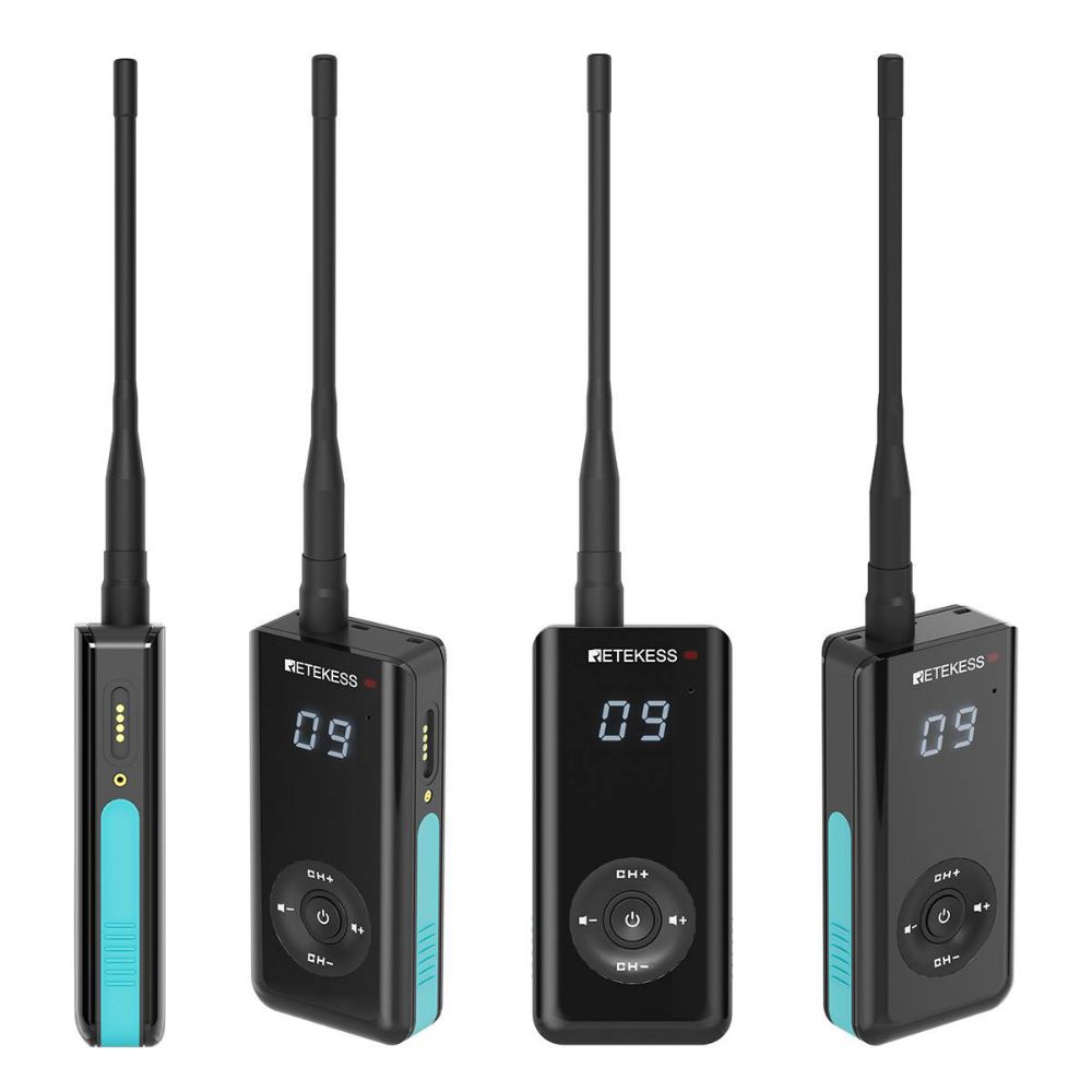 Retekess TT120 Communications Systems for Swimming Training Trainer Transmitter and Student Receiver for Use in Water Sports