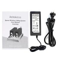 retekess t112 paging system keypard transmitter pager charger AU adapter