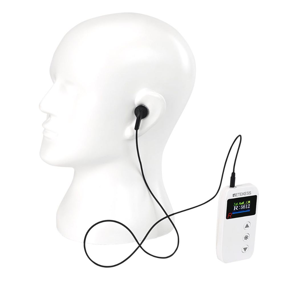 Retekess TT019 Tour Guide System Universal Disposable Earpiece In-Ear Single-Sided Earphones 3.5 mm Audio Jack