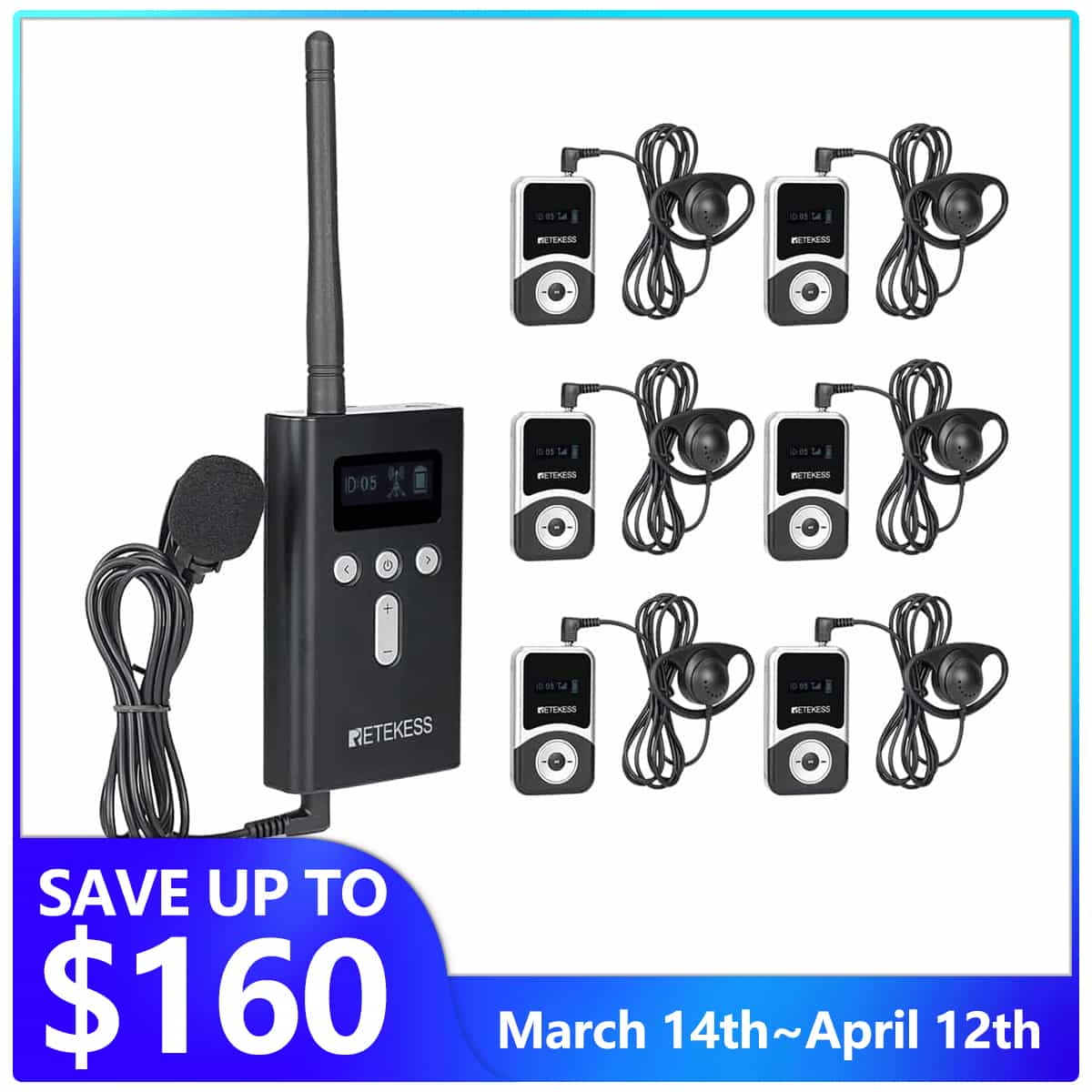 Retekess pager system solution in restaurant