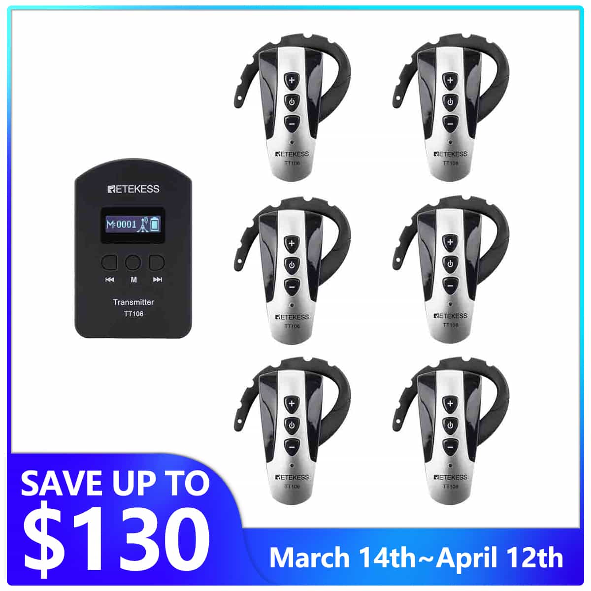 TT106 Whisper Tour Guide System