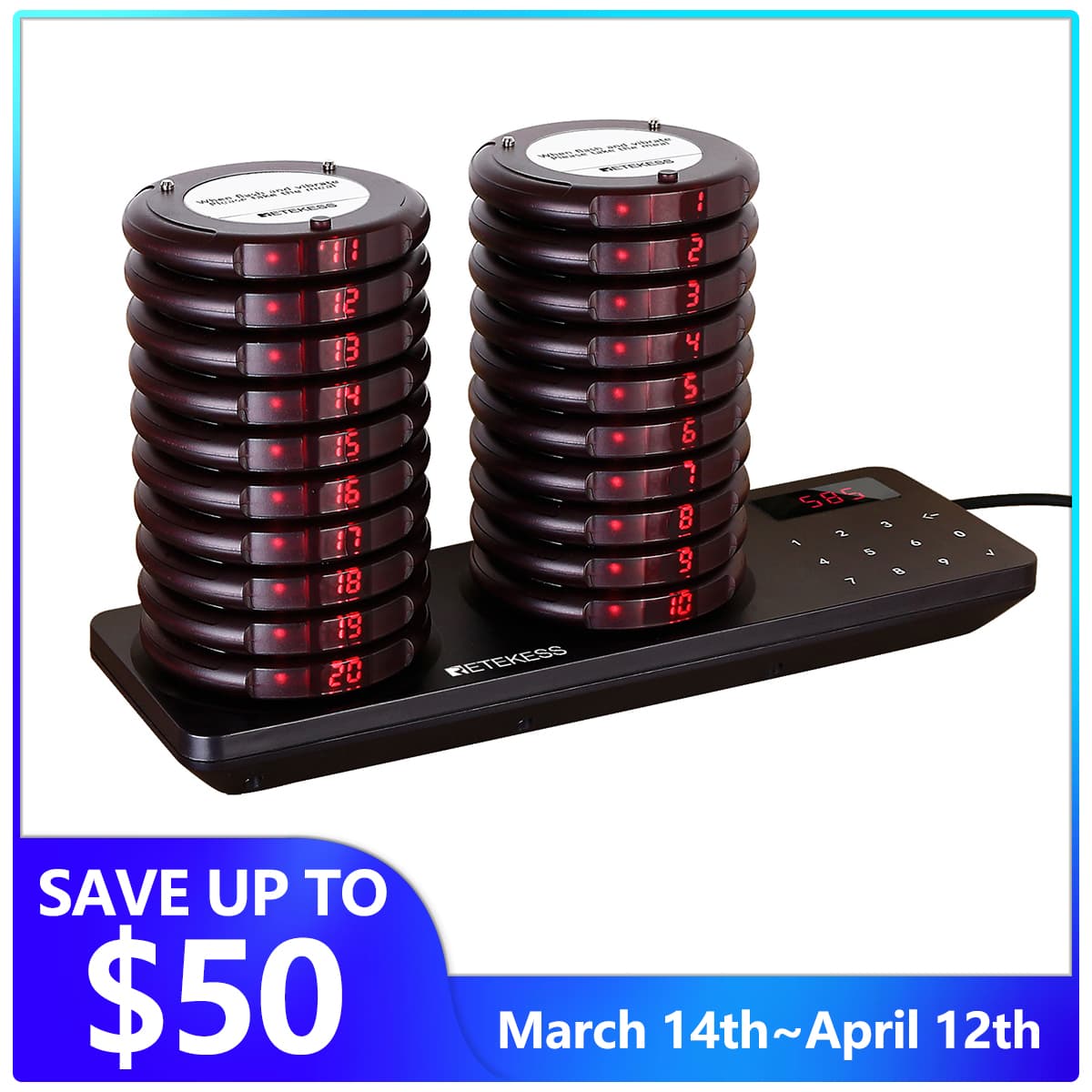 TD163 Wireless Paging System