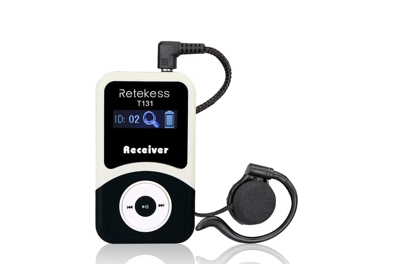 Retekess tour guide system additional receivers