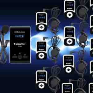 How to use the Wireless ID Setting of the T130 tour guide system doloremque