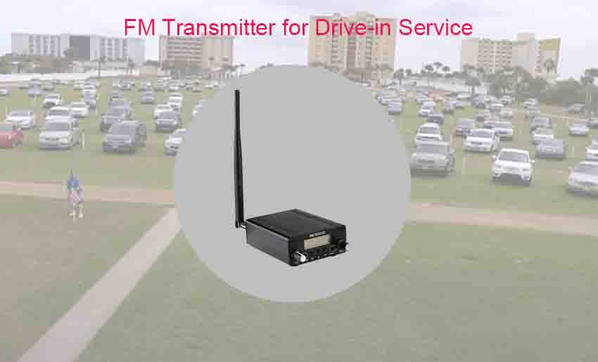 Top 3 Reasons to Choose TR508 FM Transmitter for Drive-in Service