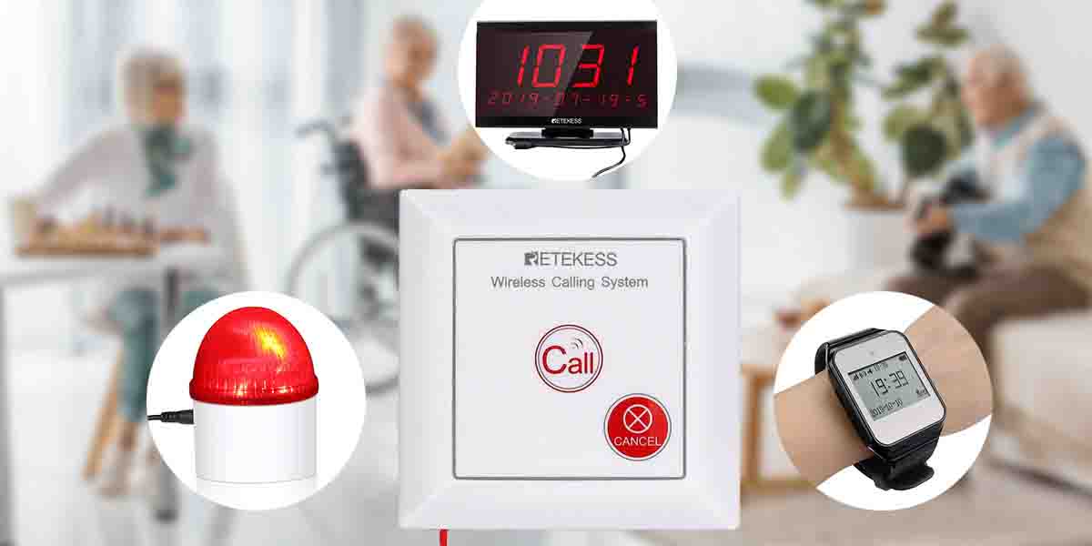 Where and How to use the TH103 security alarm system with light and sound?