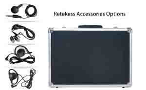 What accessories do Retekess have for the Tour guide system? doloremque